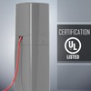 TayMac PP55GG ParkPost Outdoor Power Enclosure Kit with TR/WR GFCI
