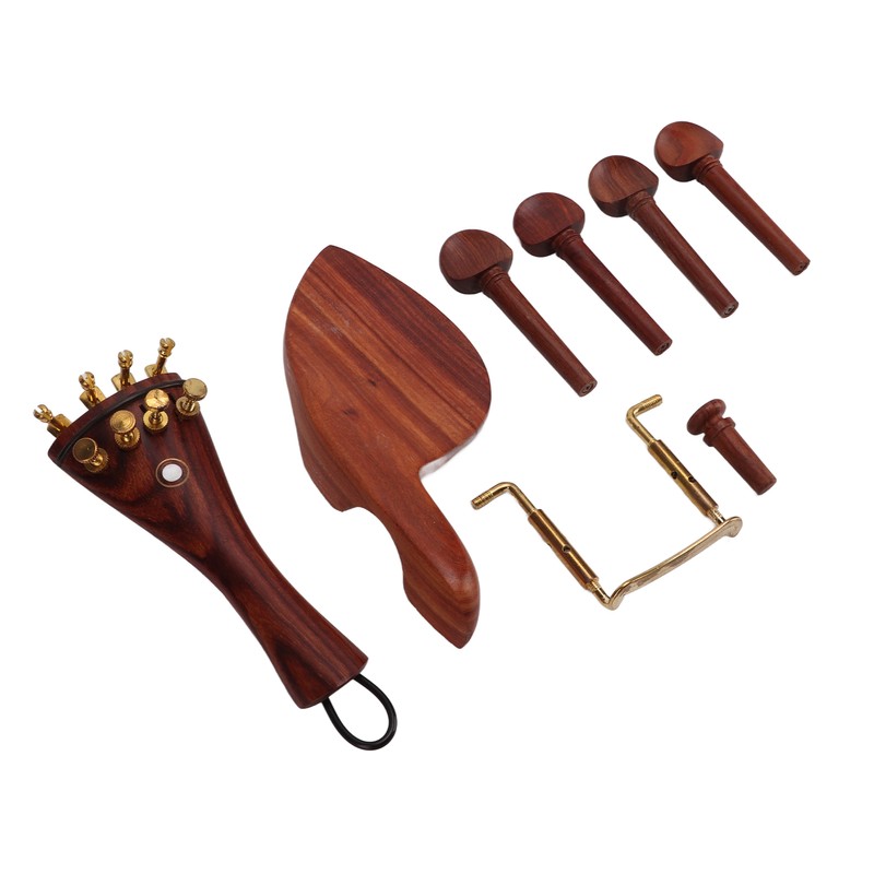 Violin Repair Parts Accessories High End Jujube Wood Tailpiece Chin