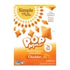 Simple Mills Pop Mmms Cheddar Baked Snack Crackers, Gluten Free,