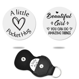 Encouragement Inspirational Gifts for Women Girls Friends Birthday Gifts for Girlfriend Wife Christmas Gifts for Daughter Granddaughter Beautiful Girl You Can Do Amazing Things Pocket Hug Token Gifts