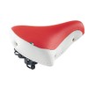 Selle Montegrappa Bicycle Saddle Cruiser Bike Saddle Comfort Saddle SM 08 F in 6 Colours Skai Italy White Red