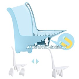 HALFTOYS Dinosaur Toys 3-D Puzzle with Magnets and Paper Dioramas, DIPLO Dinosaur Jigsaw Building Blocks Take Apart Toy for Children 3 Years Olds