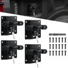 4 Pack Heavy Duty Bed Tie Down Anchors Compatible with