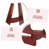 Kisangel Guitar Support Stand Portable Wooden Guitar Rack Durable Stable