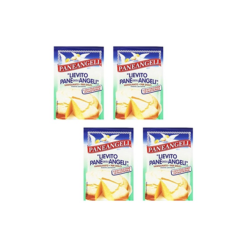 Paneangeli: "Lievito Pane degli Angeli" Vanilla Yeast - 16gr Packages