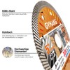 GVHAKG Diamond Cutting Disc, 125 mm, Turbo Thin Diamond Cutting
