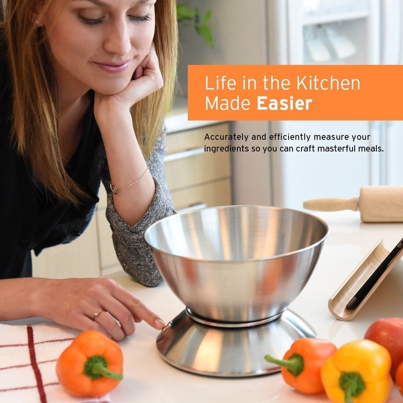 Etekcity Food Kitchen Scale with Bowl, Digital Weight Scale for
