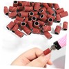 Mikinona Nail Drill Sanding Rings Durable Corundum Grinding Heads for