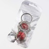 FOXIMENG Keychain for Men KeyChain Ring Football basketball rugby baseball