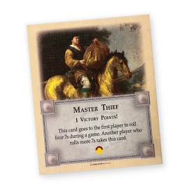 Tabletop Monthly Master Thief Bonus Replacement Card compatible with Catan's Settlers of Catan