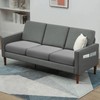 YISUN Waterproof Couch Cushion Slipcovers, Stretch Individual Seat Cushion Covers,