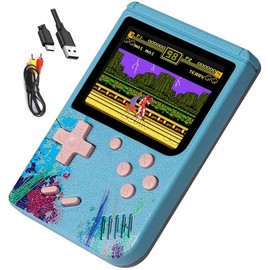 Handheld Game Console 500 Free Classical Games Support for Connecting TV Portable Video Game Consoles Gifts for Adults and Kids