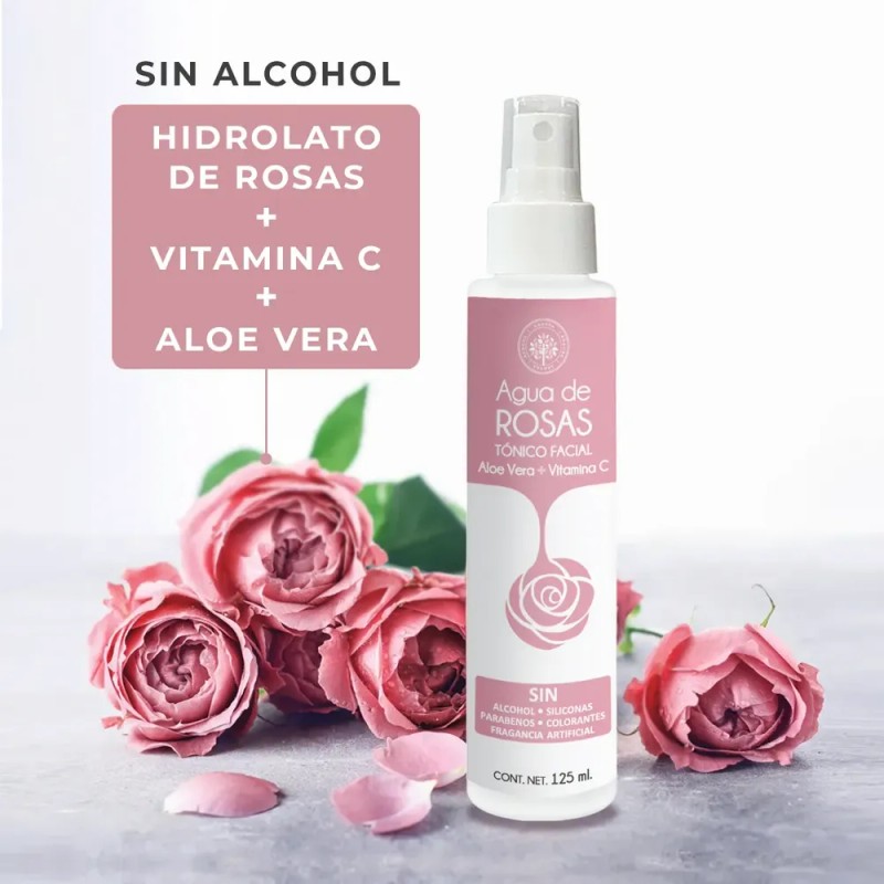 Aceite Rosa Mosqueta Puro Prensado En Frío + Agua De