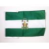 AZ FLAG Andalusia Flag 18'' x 12'' Cords - Spanish