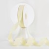 MEEDEE Ivory Grosgrain Ribbon 1 Inch Cream Grosgrain Hair Ribbon