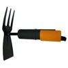 Fiskars QuikFit Double Hoe, Tool Head, Length: 18.5 cm, Steel
