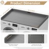 No-installation HDPE Washer Dryer Countertop, Washer and Dryer Topper Covers