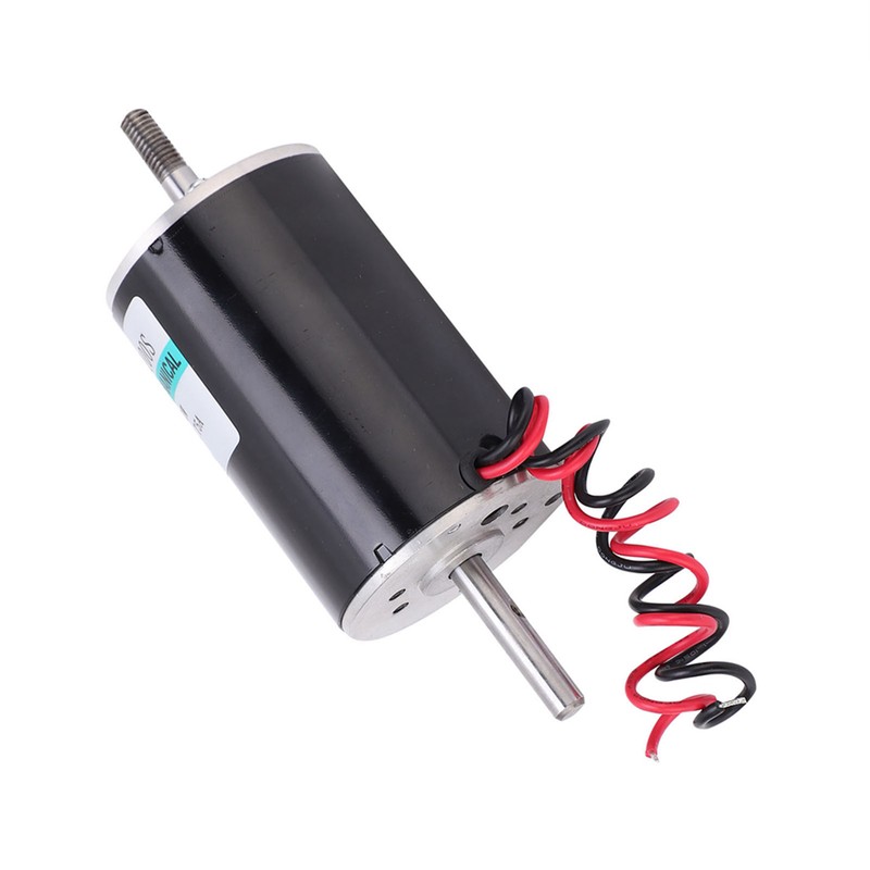 DC Motor HighSpeed 80W Small CW CCW Double Output Shaft