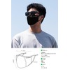 [ROCKBROS] スポーツマスク マスク 冷感 夏用 息がしやすい 日焼け防止マスク uvカットマスク UPF50+ 吸汗速乾