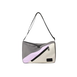 CORIOS Nylon Crossbody Bag for Women - Waterproof Shoulder Handbag with Multi Pockets - Lightweight Top Handle Hobo Tote Bag for Work Travel Shopping Party - Grey