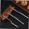 KICHOUSE 1 Set Precision Stainless Steel Tweezers Kitchen Tongs for