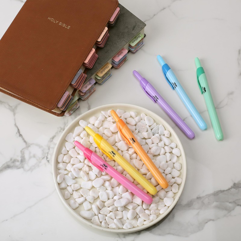 Mr. Pen- Colorful Highlighters Set, 6 Pack, Assorted Colors, Retractable