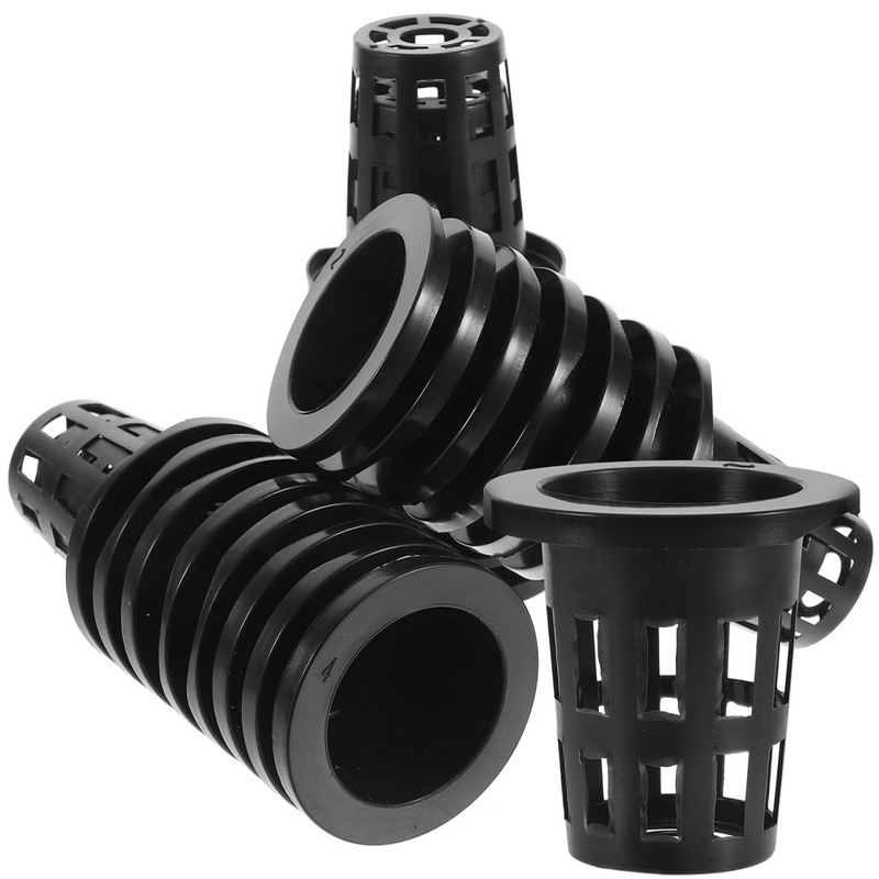 HANABASS 50pcs 2 Inch Net Cup Pots, Garden Slotted Mesh