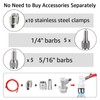 MRbrew Ball Lock Keg Fittings 5 Pairs Quick Ball Lock