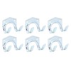25Pcs Storage Hook Galvanized Steel Tool Hanging Accessory Set Kit