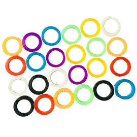 [Generic Product] PVC Key Cap Key Cover 24 Pieces #2