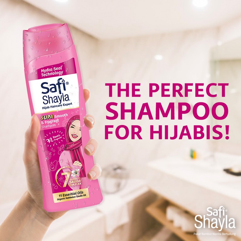 Safi Shayla Hijab Supa Shampoo 625g Micellar Fresh Anti Frizz