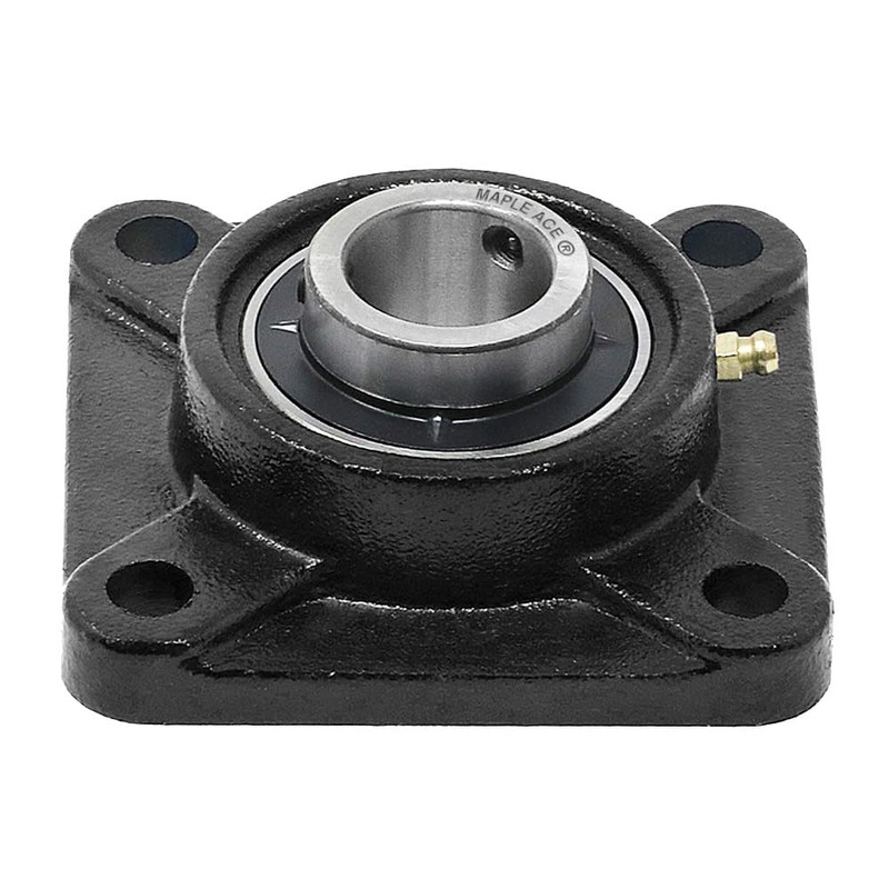 MAPLE ACE UCF213-40 Square Flange Bearing 2-1/2" Bore, 4-Bolt Self-Aligning,