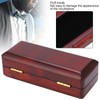 Solid Wood Mouthpiece Case Box Portable Storage for Sax Musical
