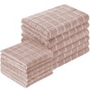 Puomue Microfiber Kitchen Towels and Dishcloths Set, 26 X 18