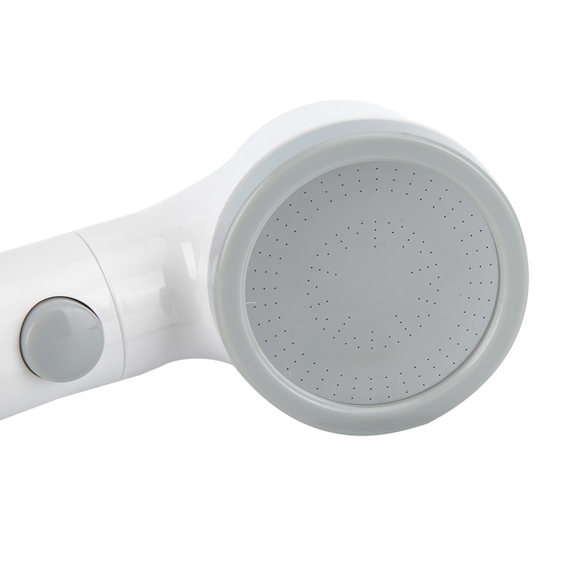 G1/2in Pressurized Shower Head Handheld Shower Sprayer Bathroom Showering Accessories