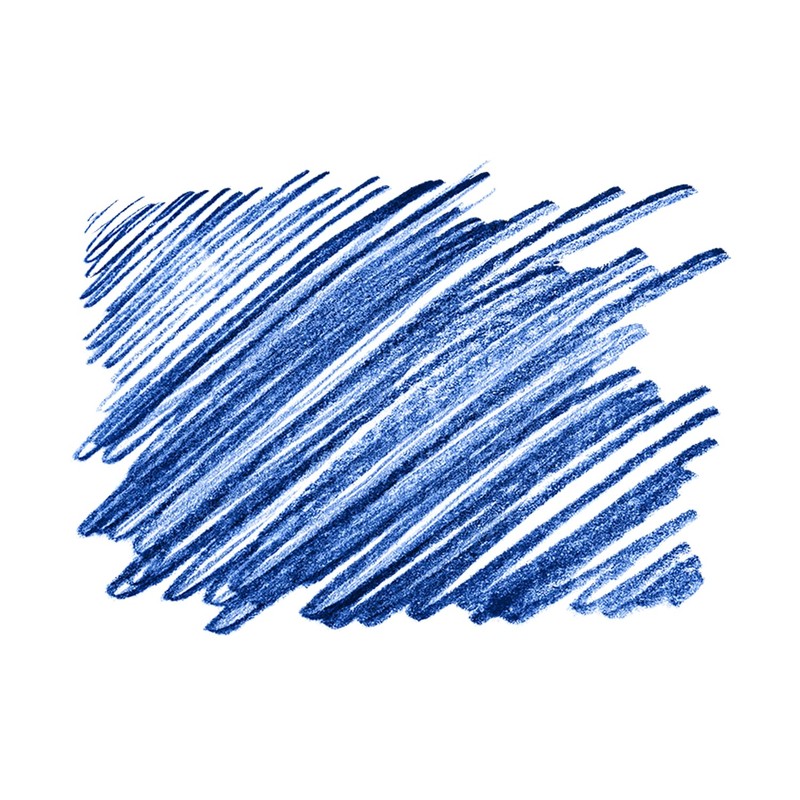 Kokie Cosmetics Waterproof Velvet Smooth Eyeliner Pencil, Royal Blue, 0.042