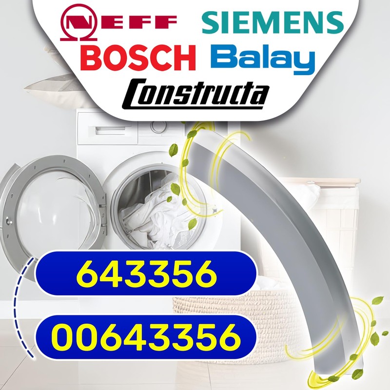 Door Handle for Tumble Dryer 240x41x34 mm with the Original