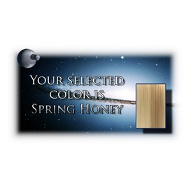 Bundle - 3 items: Lexy by Noriko, Chiffon Scarf, Black Wig Cap Liner, Color Chosen: Spring Honey