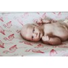 Flamingo Fitted Changing Pad Cover, Made from Viscose from Bamboo