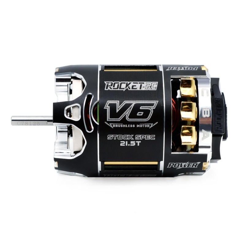 Surpass Hobby Rocket 540-V6-sensored Brushless 21.5Tkv Shaft 5.0 Motor Use