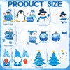 Zhanmai 36 Sets Christmas Crafts for Kids Christmas Arts and