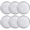 ACKLLR 6 Pack French Press Replacement Filter Screen,4 Inch, Reusable