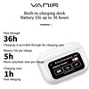 VANIR Active Noise Cancelling Wireless Earbuds, Bluetooth 5.4 Headphones with