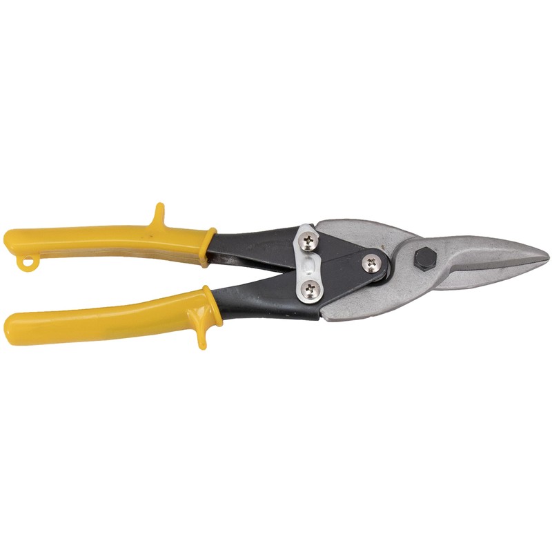 MARSHALLTOWN QLT Aviation Snips, Straight Cut, with Color-Coded Vinyl Grips,