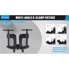 kewanqi 90 Degree Right Angle Coerner Clamp,G-Angle Clamps with Adjustable