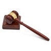 Gavels Fast Wooden Gavel and Sound Block for Judge Lawyer