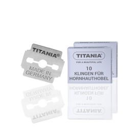Titania Spare Blades for Slicer, Skin Card Pack of 1 x 18 g)