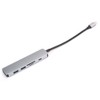 TypeC 6 in 1 Hub MultiFunctional Expansion Dock TypeC to