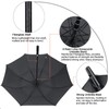 G4Free 68 Inch Automatic Open Golf Umbrella Extra Large Oversize