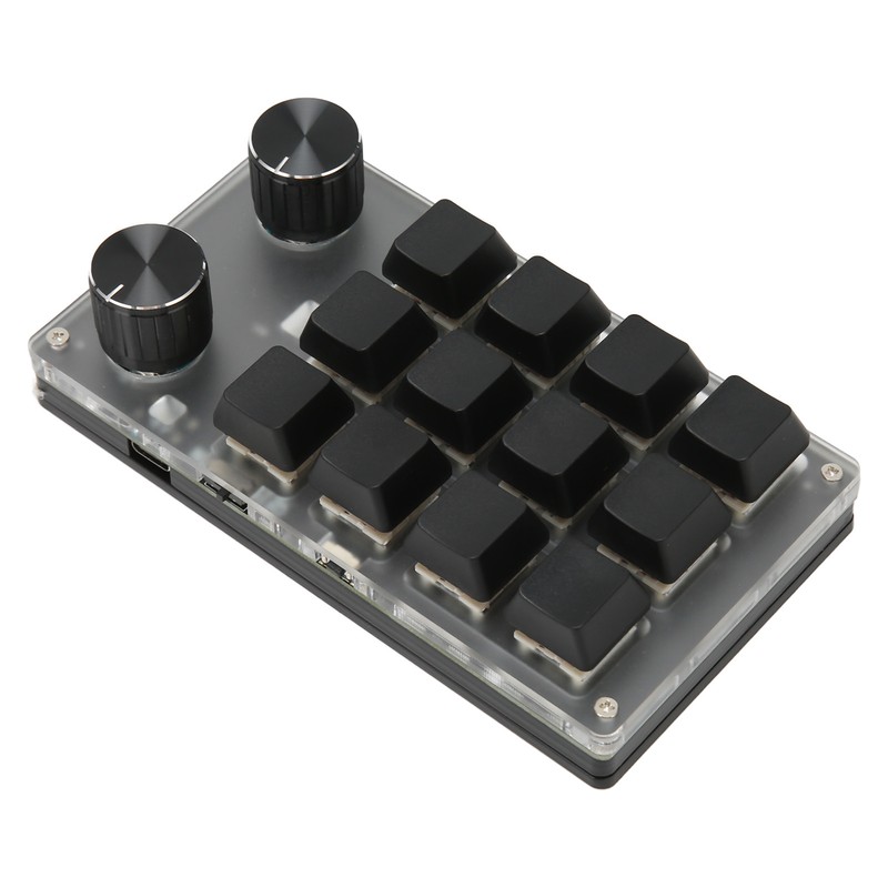 Mini Keypad Knob Design Red Switch Dual Mode Plug and